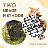 2 x RAW Customer Returns Kyrieval Thorn Grid Animal Barrier Garden Cat Repellent Scat Spike Mat, Anti-Cat Network Ditch Stopper Prickle Strip Home Spike Mat - RRP €39.98