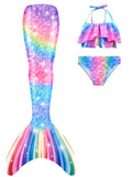 1 x RAW Customer Returns shepretty Girls Mermaid Swimsuit Bikini Set,wpM9,120 - RRP €28.51