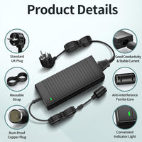 1 x RAW Customer Returns BGFOX 180W 15A car power adapter, 2.65M voltage converter 230V to 12V, 220V inverter adapter with cigarette lighter socket for cool box, car vacuum cleaner, car refrigerator, compressor, tire inflator - RRP €18.54