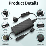 1 x RAW Customer Returns BGFOX 180W 15A car power adapter, 2.65M voltage converter 230V to 12V, 220V inverter adapter with cigarette lighter socket for cool box, car vacuum cleaner, car refrigerator, compressor, tire inflator - RRP €23.18