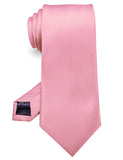 1 x RAW Customer Returns JEMYGINSpale pink Hand Sewn Men s Tie - Work, Party, Father s Day - RRP €24.0