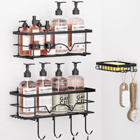 Brand New Job Lot Pallet - LaFleurs Shower Shelf No Drilling Set of 3 - 93 Items - RRP €3719.07