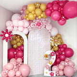 1 x Brand New 120 pieces balloon garland set, balloon garland set, latex balloon, balloon garland kit, balloon garland set, balloon birthday decoration, balloon garland for wedding, birthday party decoration - RRP €8.05