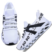 1 x RAW Customer Returns Wonesion Men s Fitness Running Shoes Breathable Non-Slip Fashion Sneaker Sports Shoes, 2 White, 40 EU - RRP €40.33