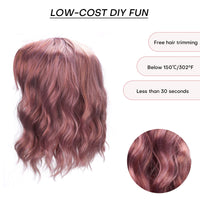 35 x Brand New RODIISKY Colorful Short Women s Wigs One of the Superior Quality Short Wavy Barbie Women s Wigs - Bob Wigs with for Heat Resistant Colored Cosplay Wig Neon Hairpieces - RRP €869.05