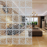 1 x RAW Customer Returns ZPONEED 24 Pieces Hanging Room Divider Hanging Screen Panel Wall Panels for Home Hotel Bar Decoration Pattern B  - RRP €67.03