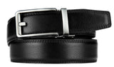 1 x RAW Customer Returns CHAOREN Men s Belt, Men s Leather Belt Automatic Ratchet Buckle 35mm, Adjustable Trim to Fit - RRP €23.18