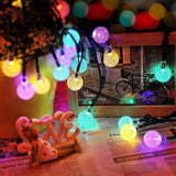 1 x RAW Customer Returns Moxled Solar Fairy Lights Outdoor 60 LED, 11M Fairy Lights Outdoor Solar Waterproof, 8 Modes Solar Fairy Lights Outdoor for Garden, Patio, Balcony, Parties Colorful  - RRP €15.79