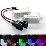 1 x RAW Customer Returns 2X LED modules footwell lighting - white blue green red SMD module footwell set1 purple  - RRP €19.1