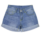 1 x Brand New BIENZOE Girls Jean Short Denim Size 6 - RRP €24.99