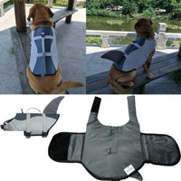 16 x Brand New Vohoney Pet Dog Life Jacket Life Vest Swimsuit Dog Life Vest Aqua-Top Size Adjustable Dog Vest Lifejacket M, Gray Dog Life Vest  - RRP €367.84