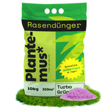 1 x RAW Customer Returns PLANTEMUS Turbo Lawn Fertilizer. Spring and Summer, Fast Action, Ultrasoluble Microcrystal Fertilizer, Nitrogen, German Technology, 10 KG, 350 m  - RRP €37.99