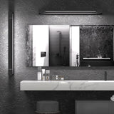 1 x RAW Customer Returns LED mirror light 18W 1850Lumen, 42cm IP44 bathroom mirror lamp cold white 5000K, 360 rotating lamp wall for mirror bathroom light mirror lamps for the bathroom bathroom lamp lighting inside matte black - RRP €52.99