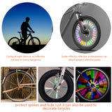 1 x RAW Customer Returns DRADERCH spoke reflectors set of 72 spoke reflectors, bicycle wheel reflectors, 360 visibility, spoke reflector, bicycle reflectors, waterproof, easy to install for all standard spoke wheels - RRP €10.79