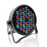 1 x RAW Customer Returns Party Light RGBW Sound Activated Disco Light with Remote Control DMX 512 Par Light 36 LED Stage Light for Party DJ Bar Club - RRP €26.21