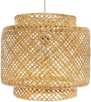 1 x RAW Customer Returns ATMOSPHERA CREATEUR D INTERIEUR Liby natural bamboo suspension 30 cm  - RRP €40.24