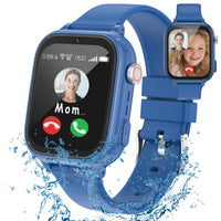 1 x RAW Customer Returns 4G Smartwatch Kids with GPS and Phone, Video Calls, SOS, School Mode, Call Function, Waterproof, WiFi, Games, Music, Camera, Children s Smartwatch for Calling for 4-16 Boys and Girls - RRP €89.99