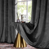 1 x RAW Customer Returns Deconovo 100 Blackout Curtains Children s Room Velvet Opaque Thermal Curtain with Eyelets Children s Room Boy Curtains, 260 x 140 cm Height x Width , Taupe, Set of 2 - RRP €38.4