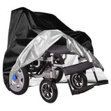 1 x RAW Customer Returns Walhome Waterproof Wheelchair Bike Scooter Cover Heavy Duty Tear-Resistant Windproof Oxford Protective Cover for Outdoor Use 115x75x130cm  - RRP €23.18