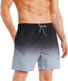 1 x RAW Customer Returns APTRO Men s Swimming Trunks Board Shorts Short Quick-Drying 2 in 1 Gym Shorts Black MK173 M - RRP €25.9