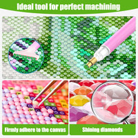 5 x Brand New TOSTOG Diamond Painting for Adults, Anime Ninja Turtles 5D Diamond Painting Kits Pictures, DIY Diamond Painting Diamond Painting Pictures Set 30 x 40 cm for Wall Decor - RRP €35.35