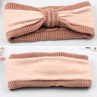 2 x Brand New ANBOO 3pcs Winter Headband for Women, Knitted Elastic Headband for Women with Fleece Lining White Pink Grey  - RRP €31.2