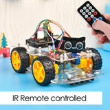 1 x RAW Customer Returns OSOYOO Robot Car Starter Kit V4.0 compatible with Arduino IDE - Electronics construction kit with camera - Line tracking module - Ultrasonic sensor - Car robot toy - Learning to program for children - RRP €73.84