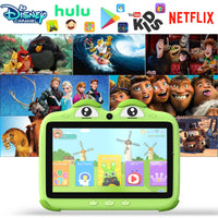 1 x RAW Customer Returns ascrecem Kids Tablet 7 inch Children Tablet Android Toddler Tablet for Children with WiFi Dual Camera Bluetooth, Parental Control, Education, Games, Quad Core 2GB RAM 32GB ROM Google Play from 3 to 14 years - RRP €59.0