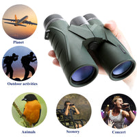 1 x RAW Customer Returns NOCOEX 10x42 Binoculars Adults High Power Magnification Portable Binoculars Ideal for Bird Watching, Travel and Sports D  - RRP €65.99