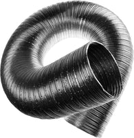 1 x RAW Customer Returns Vent Systems Flexible aluminium pipe DN 160 mm, aluminium hose, flexible hose, ventilation pipe - 1.5 m - RRP €19.14