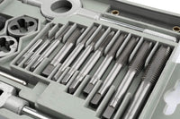 1 x RAW Customer Returns GSR professional hand tap set, 40 pieces, tap set M3-M12, with tap and die, adjustable tap wrench, die holder, thread gauge, screwdriver - RRP €43.13