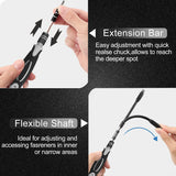 7 x Brand New 139 in 1 Screwdriver Kit, Precision Mechanics Magnetic Tool Set, 108 and 3 Longer High Quality S2 Steel Bits, Professional DIY Glasses Repair Tool Black  - RRP €165.83