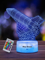 15 x Brand New Nice Dream Castle Night Light for Kids, 3D Illusion Lamp Children s Room LED Light, Remote Control 16 Color Change Dimmable, Christmas Gifts for Girl Boy Living Room Bedroom Decor - RRP €185.25