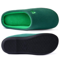 1 x RAW Customer Returns RockDove Men s Original Two-Tone Memory Foam Slippers, 42 43 EU, Forest Green - RRP €22.99