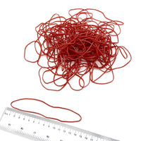 1 x RAW Customer Returns Progom - rubber bands - 150 95 mm x 1.7mm - red - 1 kg bag - RRP €19.9