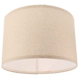 1 x RAW Customer Returns FRCOLOR Fabric Lampshade Chandelier Lampshade Fabric Shade Replacement Shade Lamp Cover for E27 Floor Lamp Wall Lamp Hanging Lamp Shade Beige - RRP €33.03