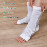 1 x RAW Customer Returns Firtink 3 Pairs Orthopedic Compression Socks Women, 40-44 Foot Compression Ankle Support Compression Sock Men Outdoor Sports Neuropathic Nano Socks - RRP €8.99