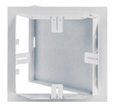 1 x RAW Customer Returns Inspection hatch, 40 x 40 cm, white, sheet steel, 400 x 400 mm - RRP €31.16