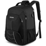 1 x RAW Customer Returns Backpack for Ryanair 40x20x25 Airline Travel Backpack Hand Luggage Backpack Flight Cabin Bag Casual Backpacks 14 Inch Laptop Backpack Men Women with USB Charger for School Work Trekking, Black - RRP €29.99