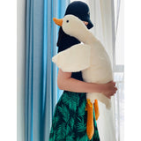 1 x RAW Customer Returns Tanha Goose Cuddly Toy, Cuddly Toy Goose, Cuddly Toy Plushie, Kawaii Cuddly Toy Plush, Duck Cuddly Toy, Large Goose Soft Toy Female, 90 cm  - RRP €40.13