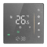 1 x RAW Customer Returns Programmable WiFi Thermostat, Beok Smart Room Thermostat for Gas Water Boiler Heating with Touchscreen Compatible Alexa, Google Home, 5A TGW04H-WIFI-WPB Gray - RRP €33.43