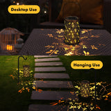 1 x RAW Customer Returns Lantern solar lantern for outdoors 2 pieces, 3D dynamic dragonfly solar lamps for outdoors hanging garden decoration, IP65 weatherproof lanterns, solar lights for outdoors garden lights balcony garden terrace - RRP €27.25