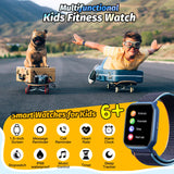 1 x RAW Customer Returns Kids Smart Watch for Girls, IP68 Waterproof Children Fitness Tracker Watch with 1.5 Inch DIY Face, Heart Rate Sleep Monitor, 19 Sports Modes, Calorie Counter, Alarm Clock, Great Gifts for Teens 6  - RRP €35.99