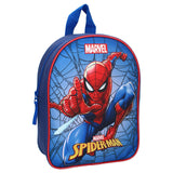 1 x RAW Customer Returns Backpack MARVEL AVENGERS SPIDER-MAN Spiderman Tangled Webs - Children s backpack School Kindergarten - Dark Blue color - dimensions 29x22x9cm - 200-3361 Navy - RRP €13.79