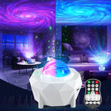 1 x RAW Customer Returns LED starry sky projector, night light galaxy star light projector with Bluetooth and remote control, star light with timer remote Bluetooth speaker for children, adults, birthday gifts - RRP €24.69