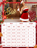 1 x RAW Customer Returns RSLOVE Santa Lingerie Costume Christmas Outfit Women s Strapless Skirt Nightgown Dress Red XL - RRP €28.24