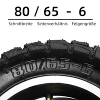 1 x RAW Customer Returns WATODAY 80 65-6 Tire with Tube, 10x3.0 Inflatable Off-Road Tire for Electric Scooter, Pneumatic E-Bike, 255x80 Tire, Compatible with 36V, 48V, 400W, 500W, 800W Hub Motor, Mijia M365 - RRP €26.21