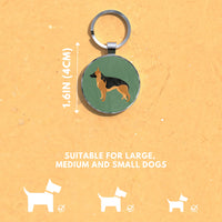 1 x Brand New DISONTAG QR Code Dog Tag ID 41 Dog Breeds Personalized Social Online Page-Free Online Pet Profile-Modifiable-Privacy Control-No APP Required - RRP €11.62