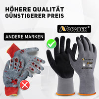 1 x RAW Customer Returns Nopaben 6 pairs of work gloves for men - assembly gloves with optimal grip and fine touch, oil-resistant and breathable, industrial protective gloves for mechanics and workshops, size - RRP €21.89