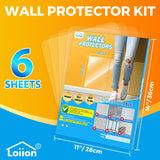 1 x RAW Customer Returns Loiion Matte Adhesive Film, Adhesive Plastic Film, Self-Adhesive Protective Film Adhesive Paper for Furniture, Kitchen Table Walls Waterproof Protection, Pack of 6 - RRP €18.54